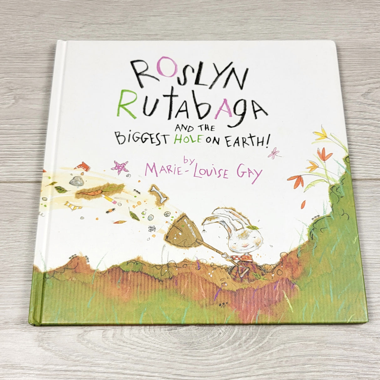 KAHA1 - Roslyn Rutabaga. Hardcover book