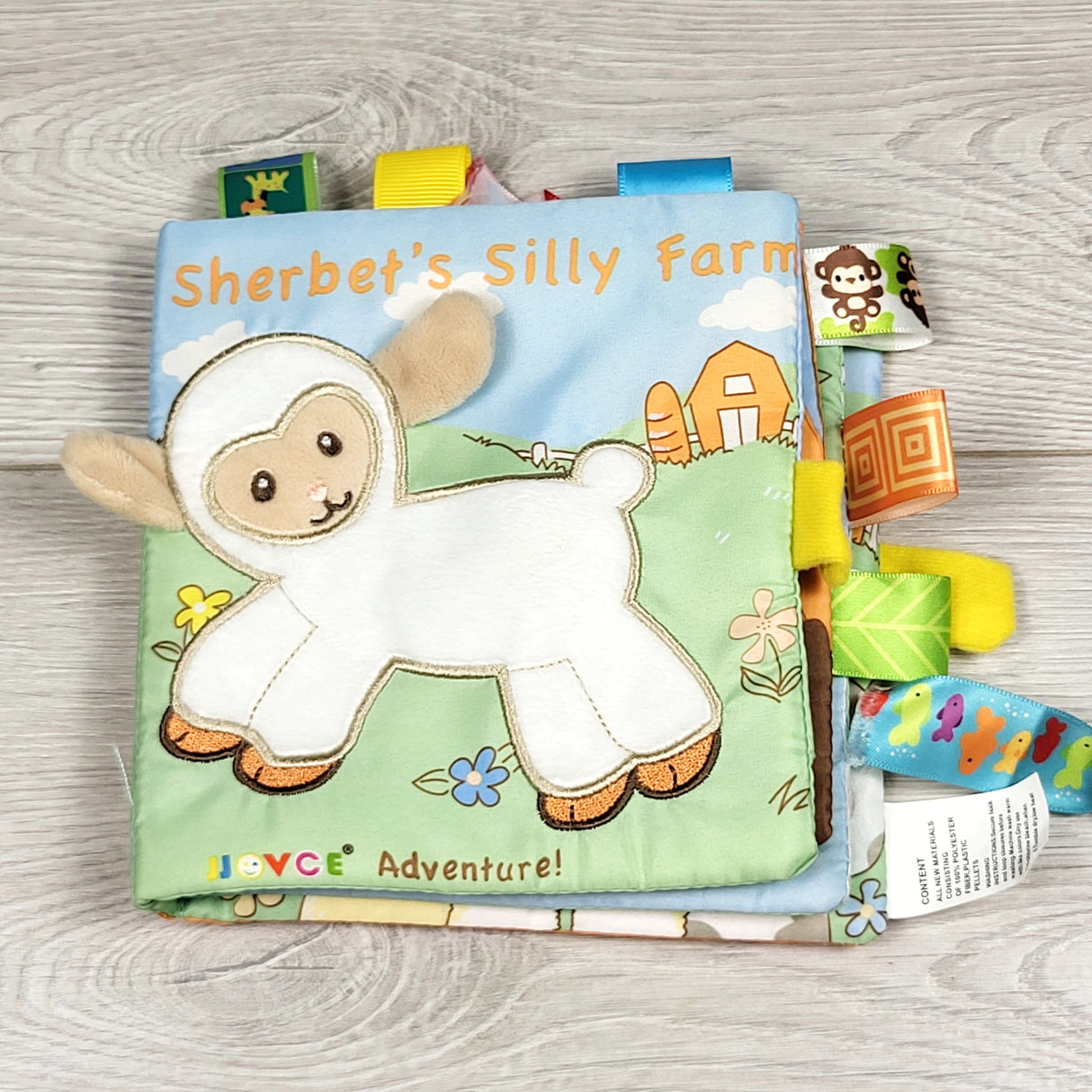 NGRY1 - Mary Meyer Taggies Sherbet Lamb soft book