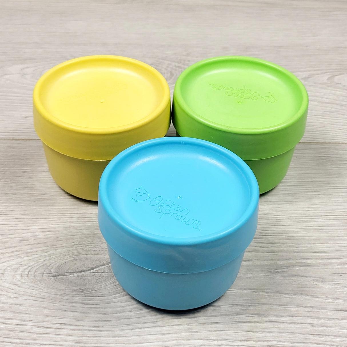 KAHA2 - Green Sprouts Sprout Ware Snack Cups (3pcs)