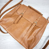 MGHN4 - MMS Design Studio Loretta Messenger Vegan Leather Backpack