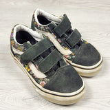 KSAL3 - Vans floral print shoes. Size 11