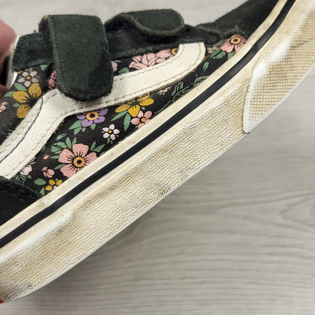 KSAL3 - Vans floral print shoes. Size 11