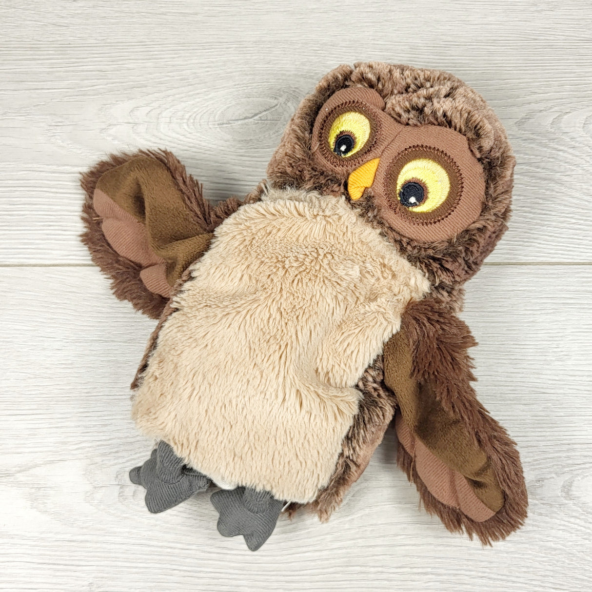 KSAL2 - Vintage 1980s IKEA Vandring Uggla owl hand puppet