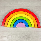 KSAL2 - Wooden Rainbow Stacking Blocks