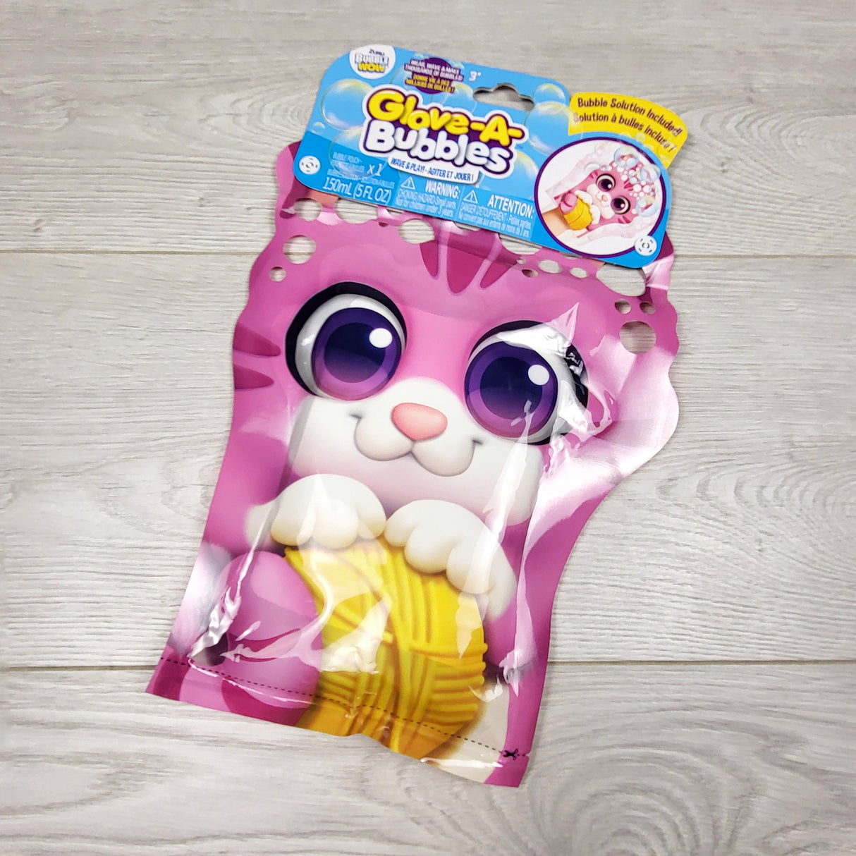 KSAL2 - NEW - ZURU Bubble Wow Glove-A-Bubbles bubble maker toy