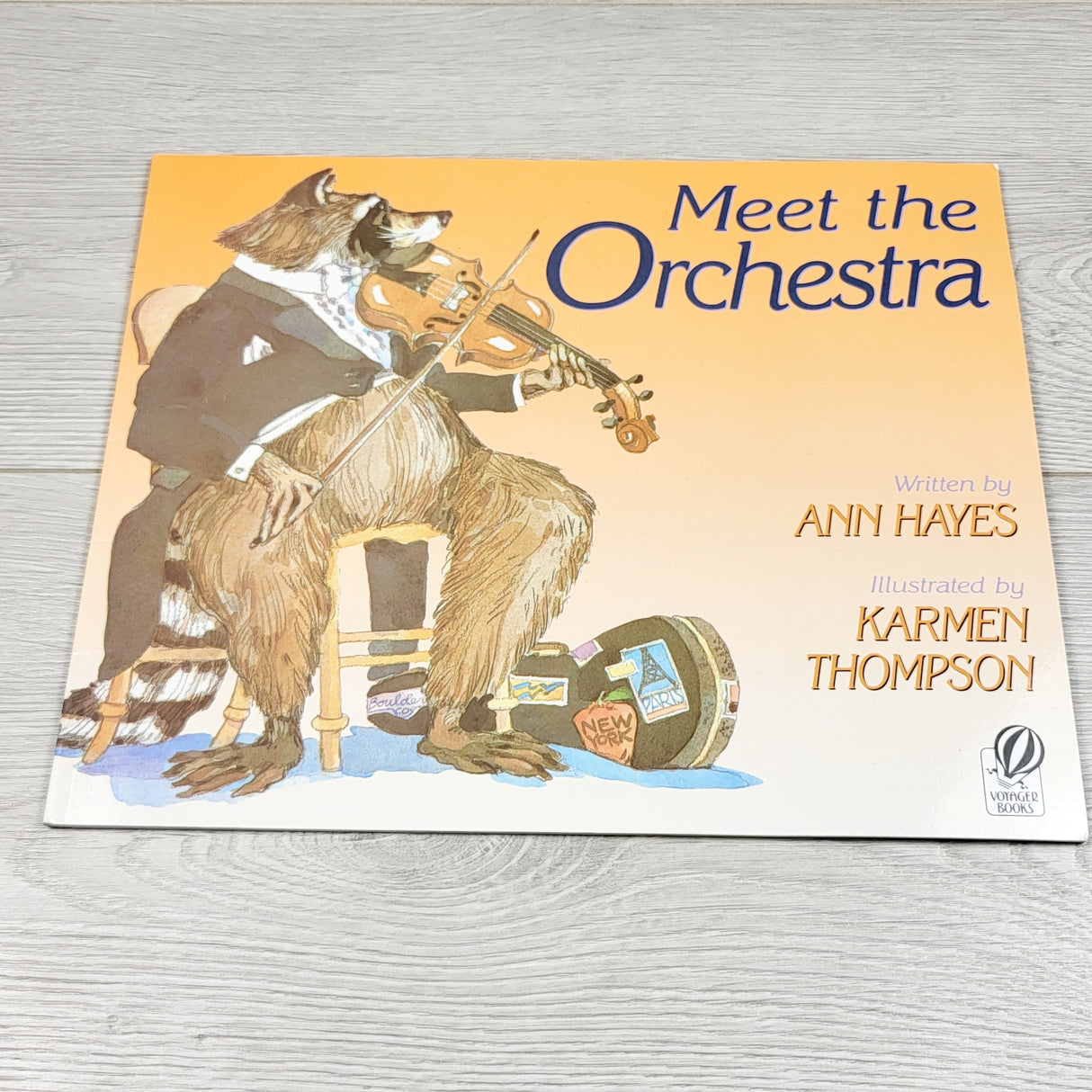 Meet the Orchestra. Soft cover book