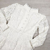 Bardot Junior white lace dress. Size 7 - retails for close to $200