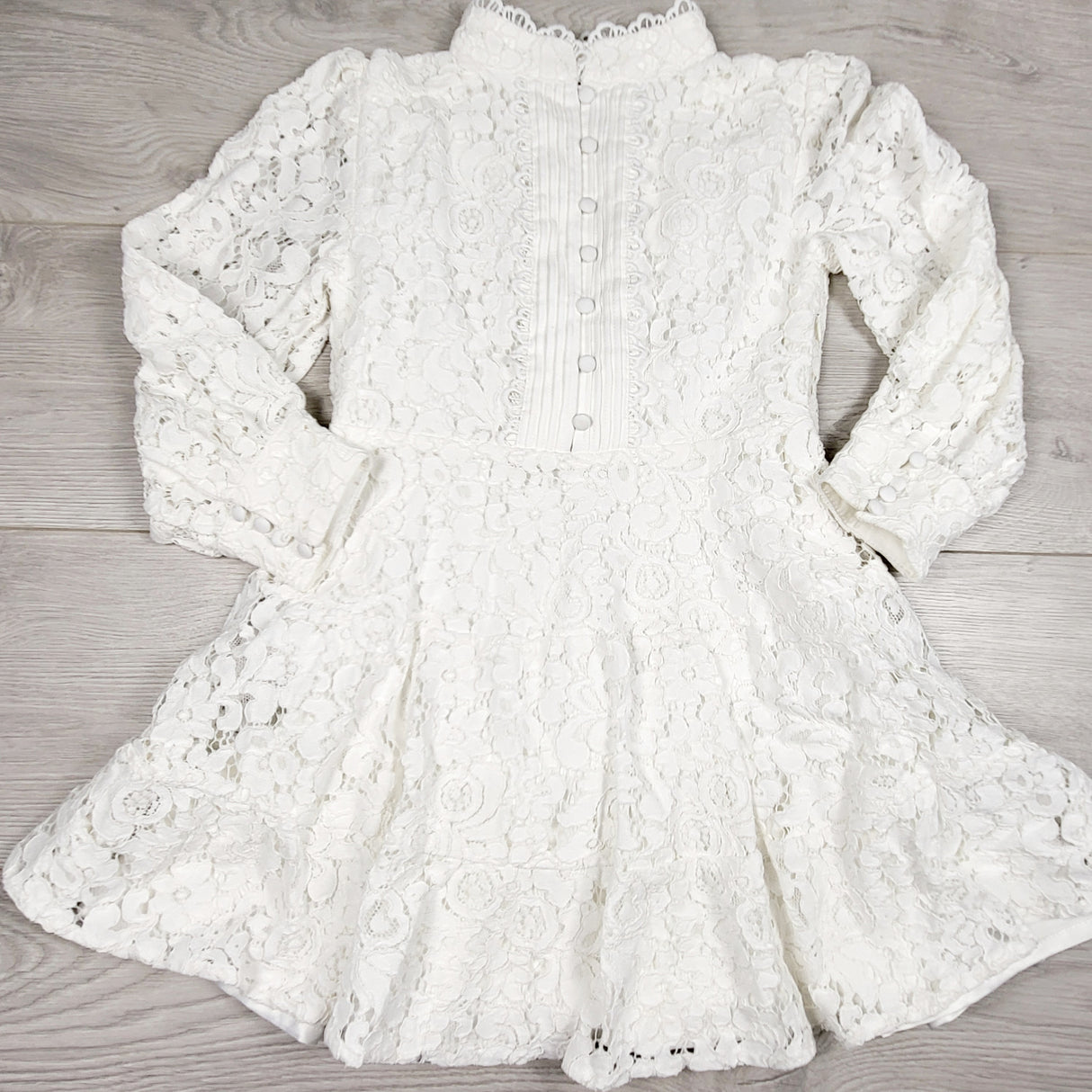 Bardot Junior white lace dress. Size 7 - retails for close to $200