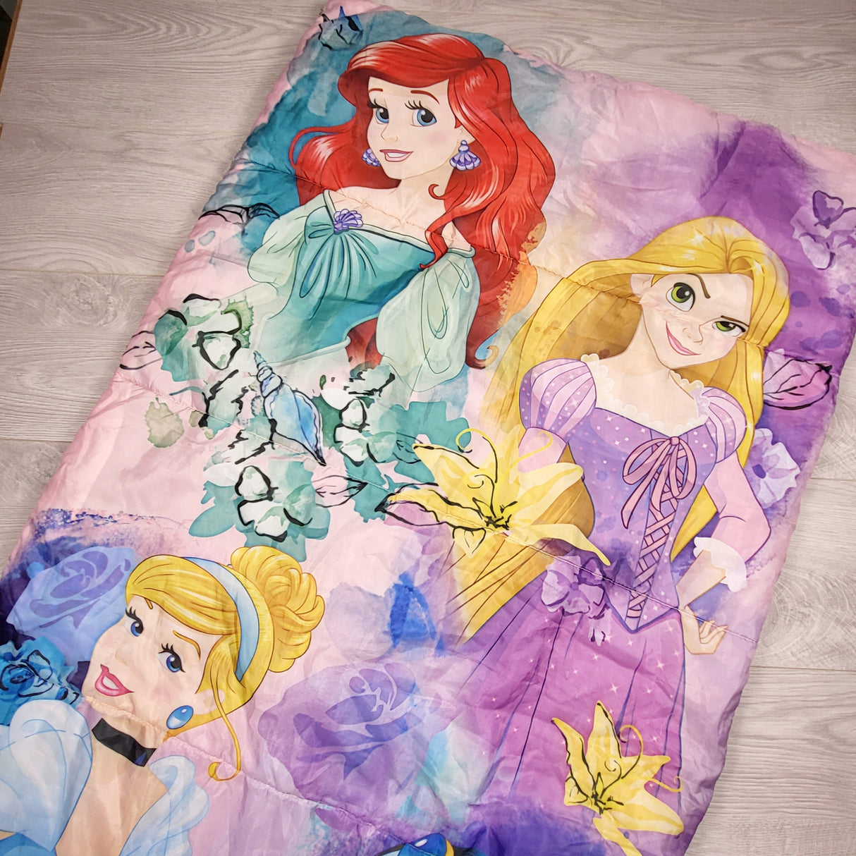 Disney Princesses sleeping bag - AS IS. Sorry,no shipping