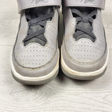 Air Jordan Max Aura 5 PS 'Cement Grey Anthracite' shoes. Youth size 2