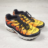 Nike Air Max Plus 'Sunset Tiger" shoes. Youth size 3