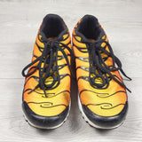 Nike Air Max Plus 'Sunset Tiger" shoes. Youth size 3