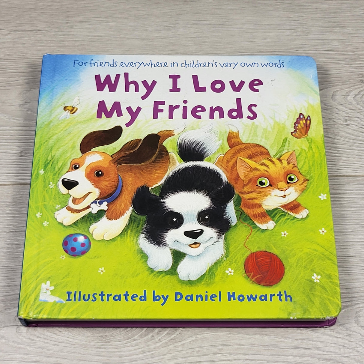 Why I Love My Friends. Large board book