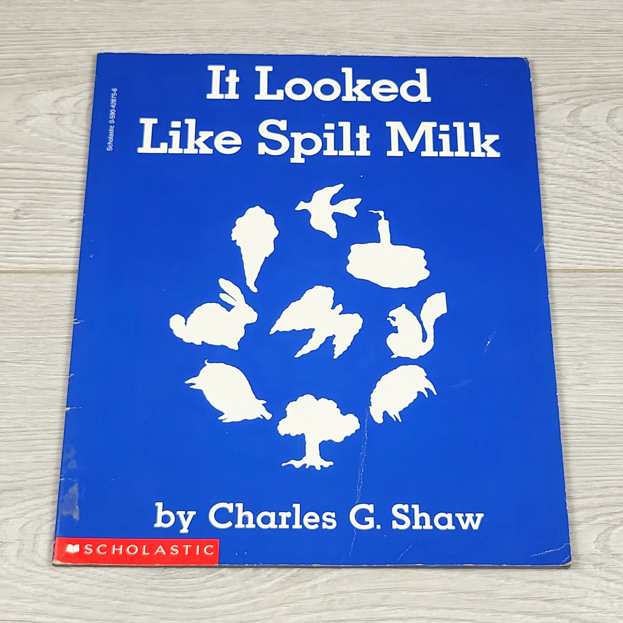 It Looked Like Spilt Milk. Soft cover book