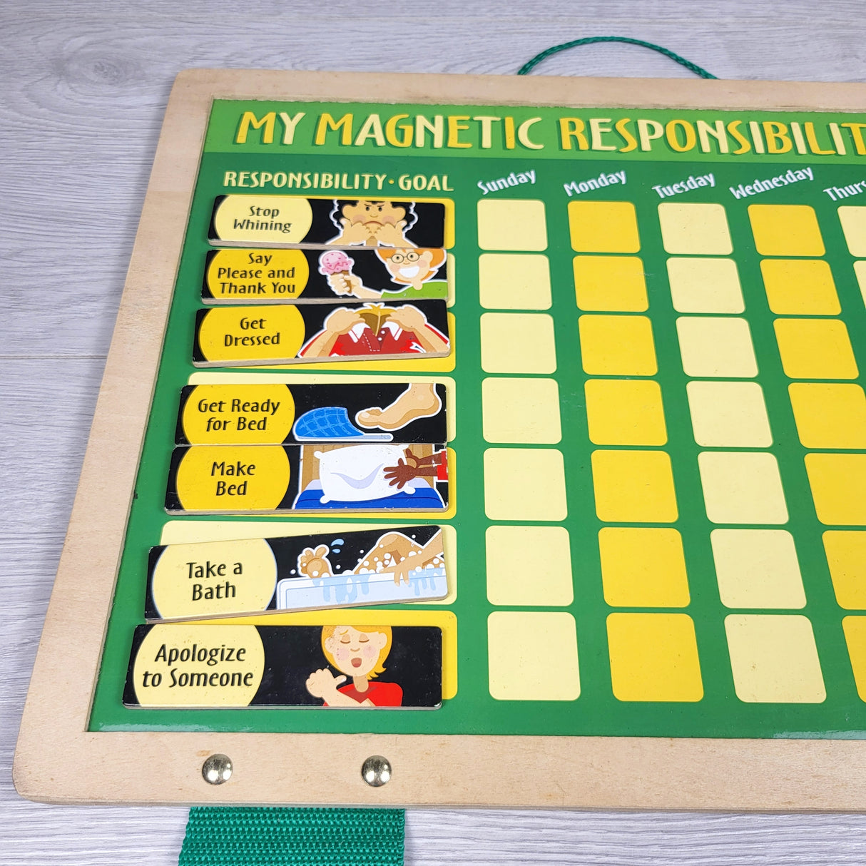 Melissa & Doug Deluxe Magnetic Responsibility Chart (sorry, no shipping)