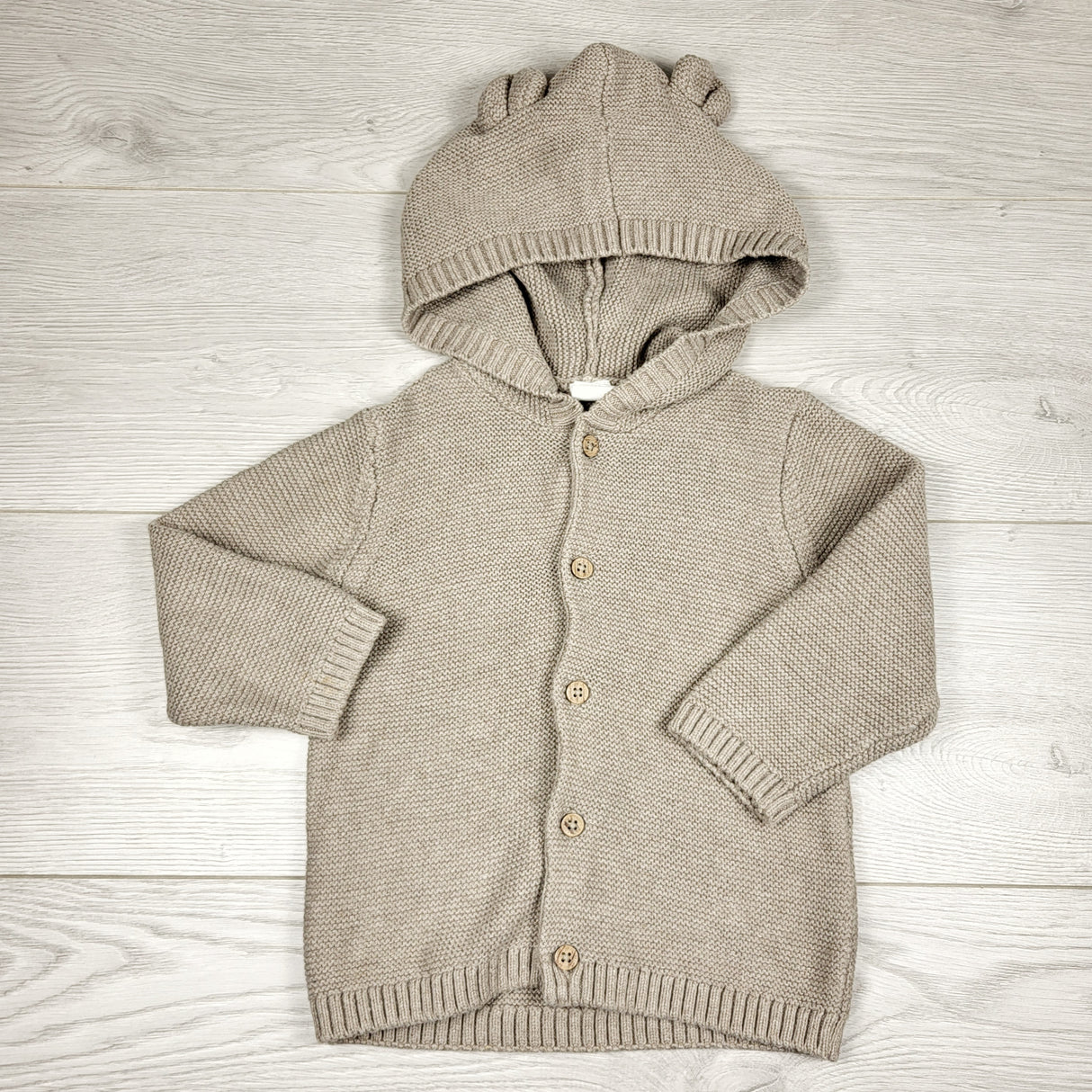 H and M hooded sweater. Size 9-12 months