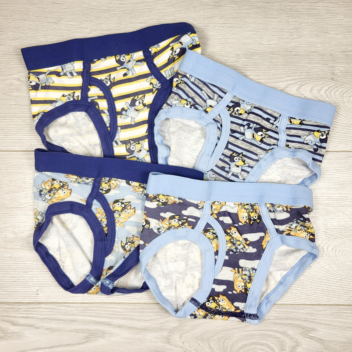 Bluey 4pc underwear. Size 3T