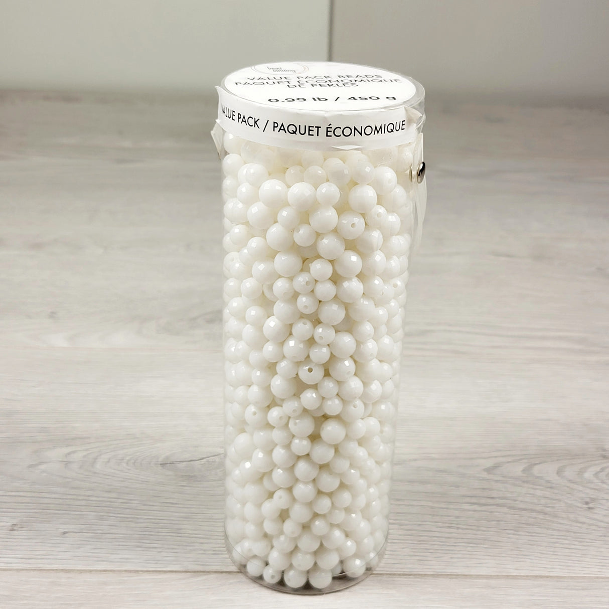 NEW - White Beads (454g)