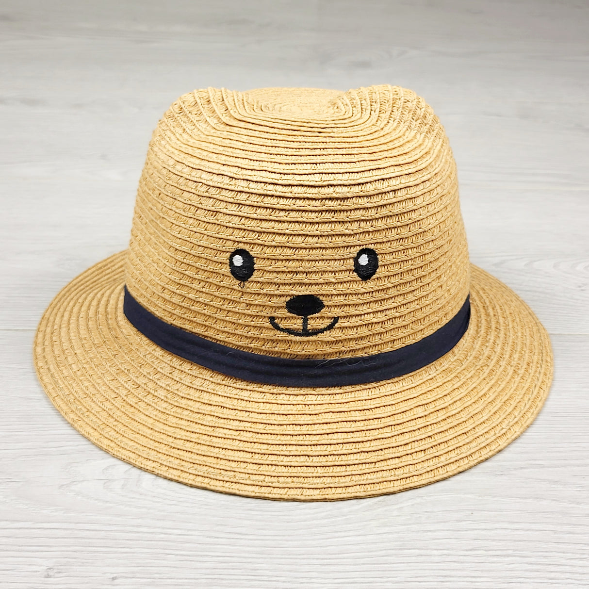 NEW - Children's Place bear straw hat. Size 12-18 months