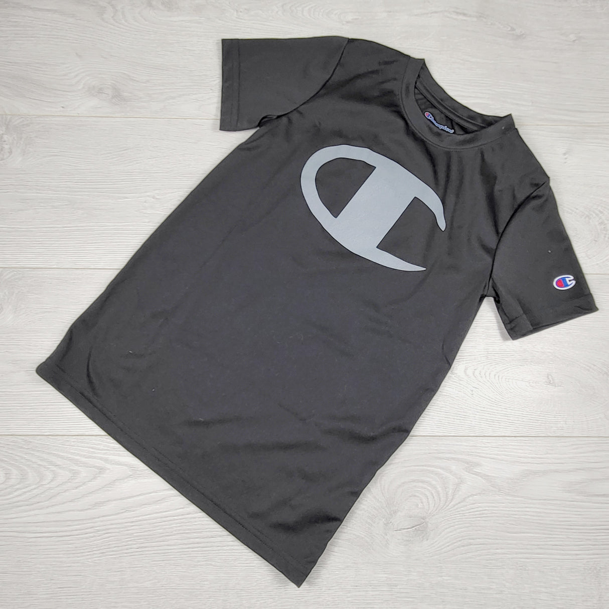 Champion black and grey active t-shirt. Size medium