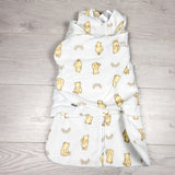 Halo x Disney Baby fleece Winnie the Pooh swaddle sleep sack. Size 0-3 months