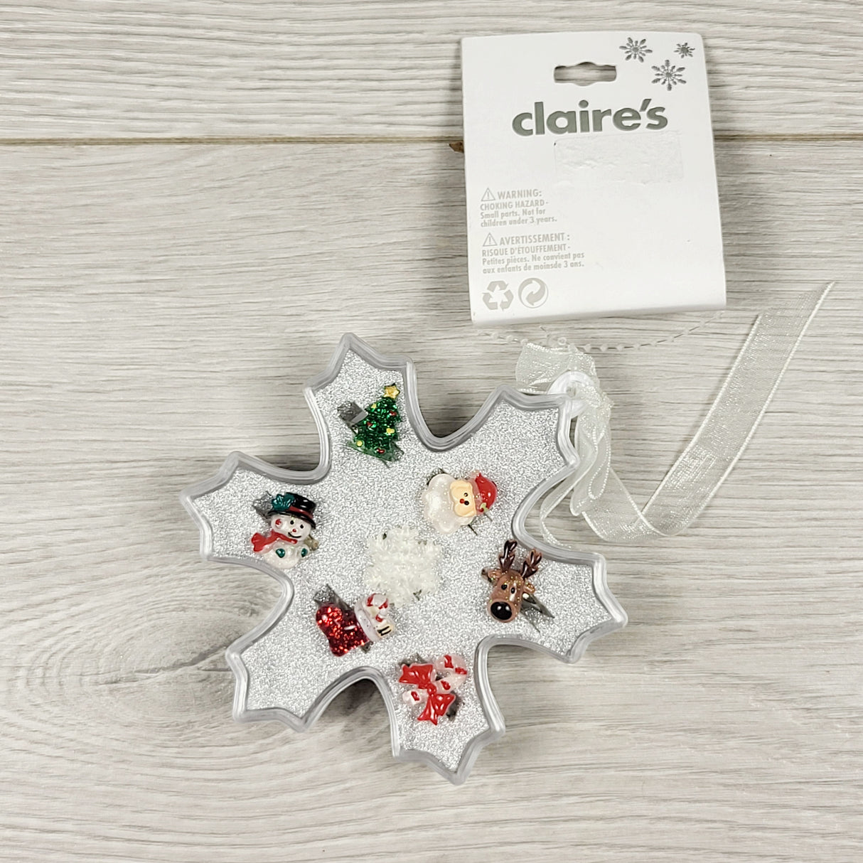NEW - Claire's holiday ring set
