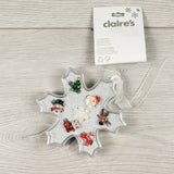 NEW - Claire's holiday ring set