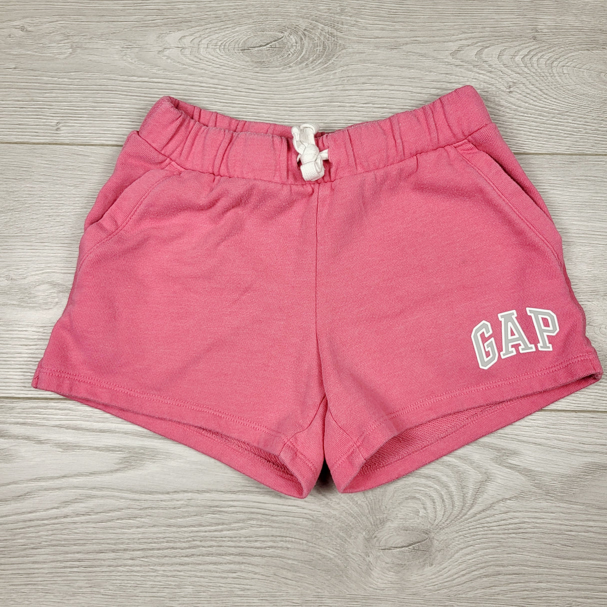 Gap pink drawstring shorts. Size 6/7