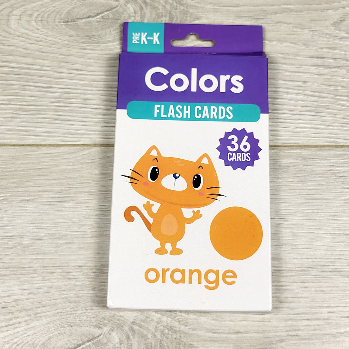 Colors Pre-K flash cards