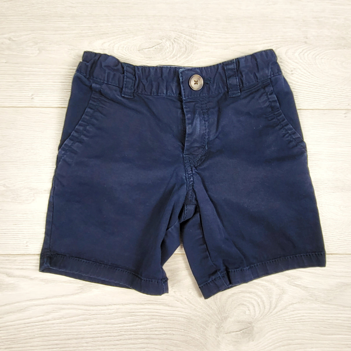 Cat and Jack navy chino shorts. Size 4T