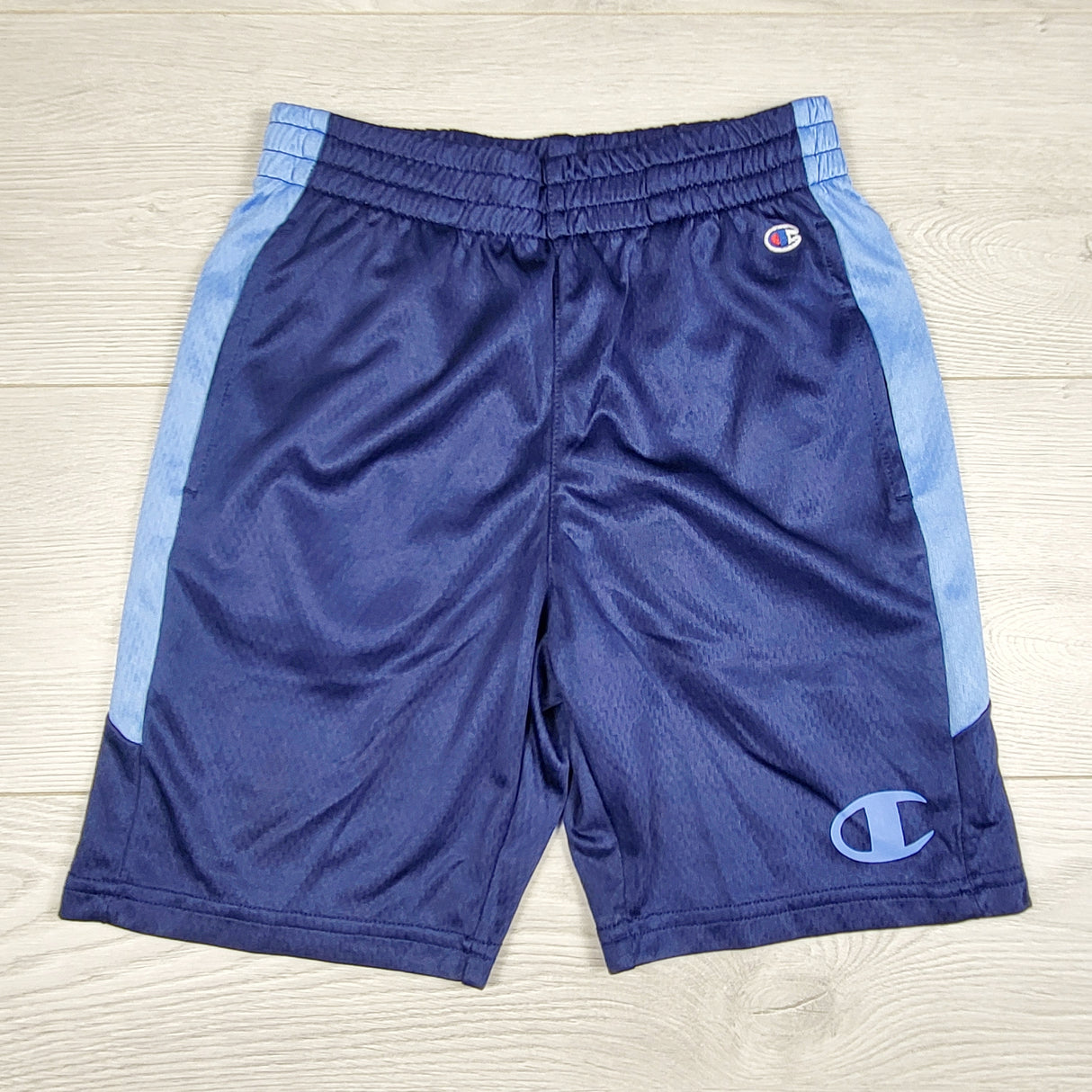 Champion navy and blue active shorts. Size 8