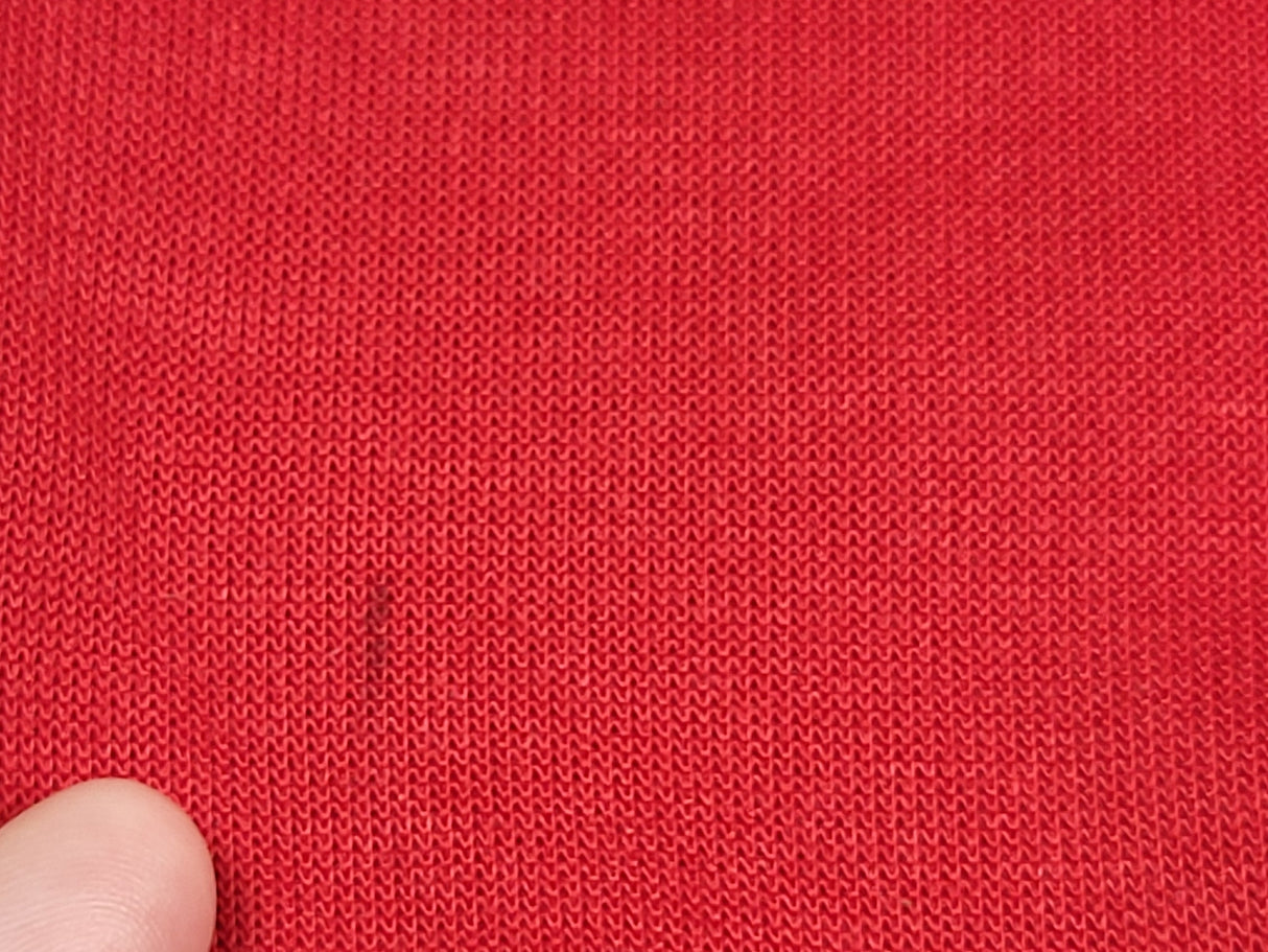 NEW - Air Jordam red fleecy lined joggers. Size 8-10 Years - AS IS