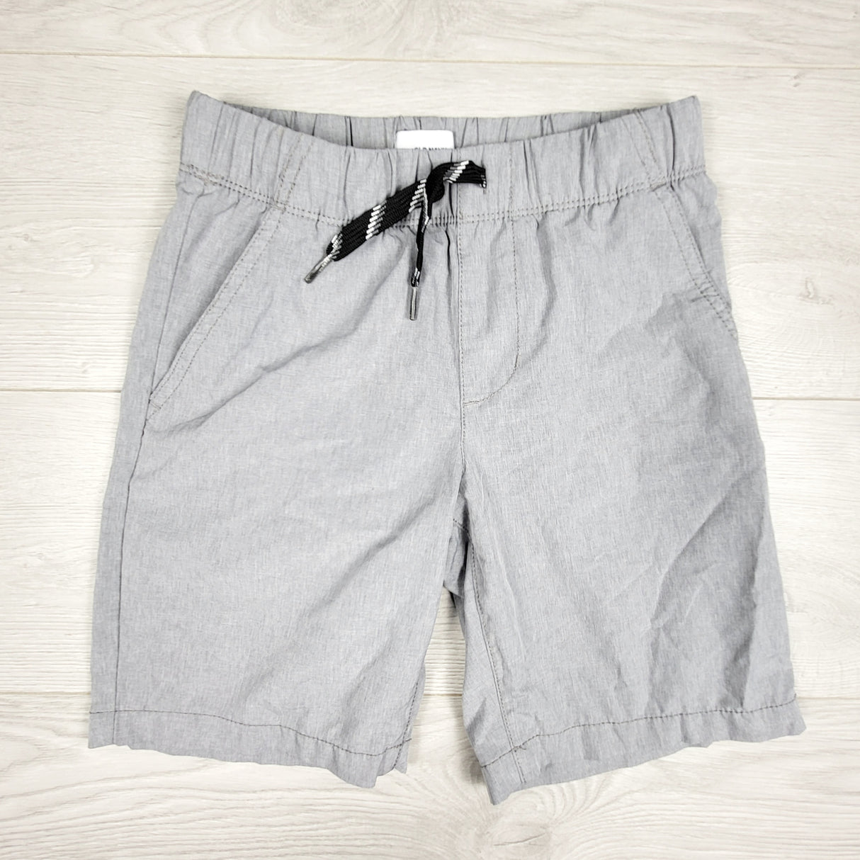 Old Navy grey hybrid board shorts. Size 8