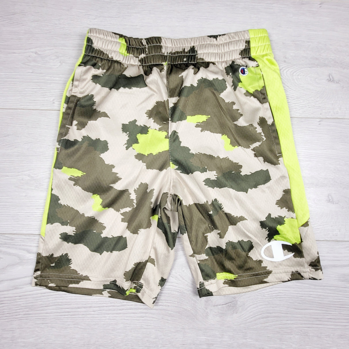 Champion camouflage active shorts. Size 8