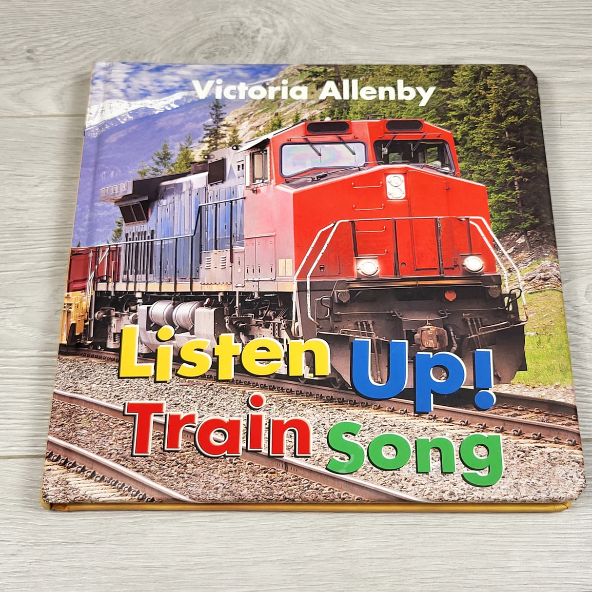 Listen Up! Train Song. Hardcover book