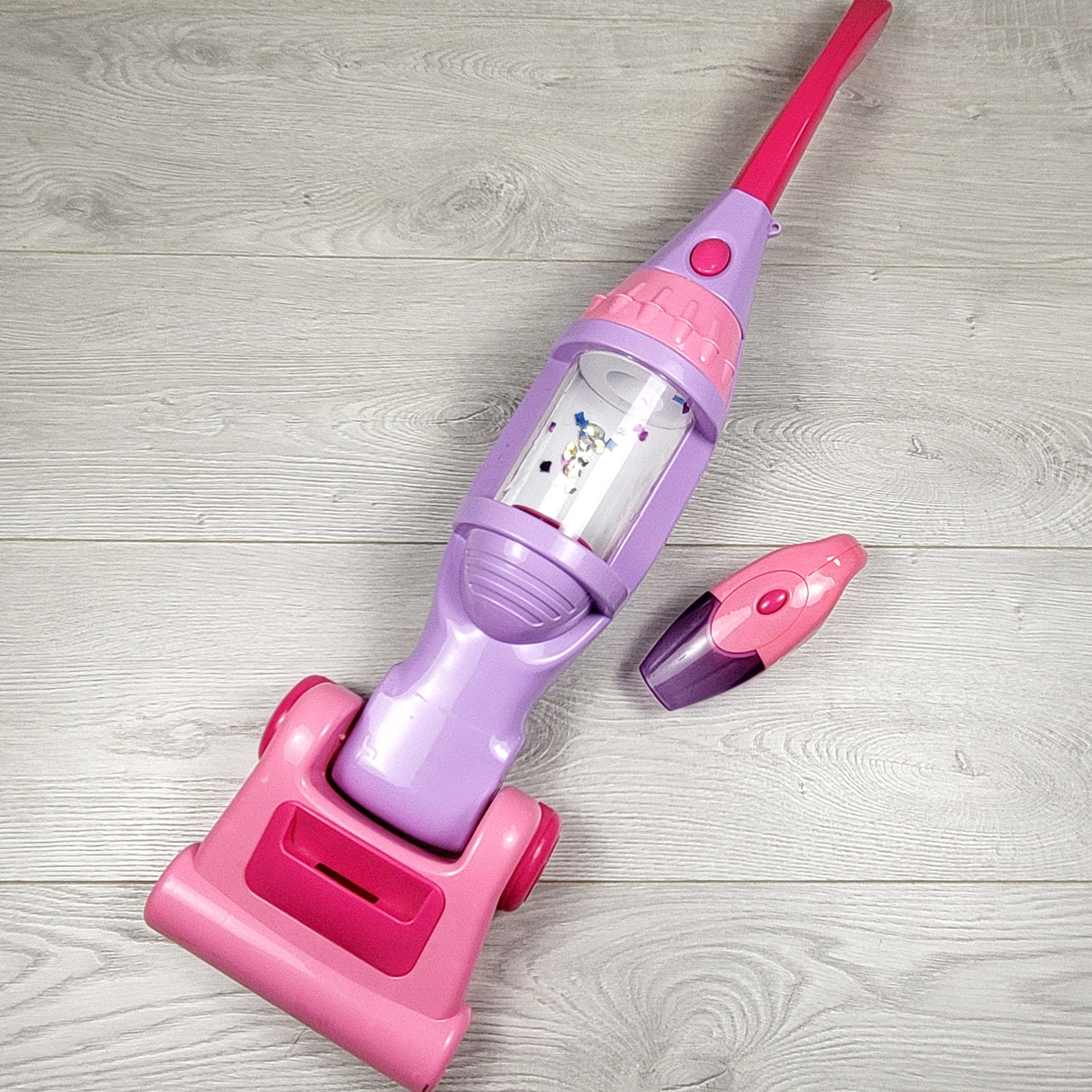 Kid Connection Light Up Vacuum with Bonus Hand Vacuum (sorry, no shipping)