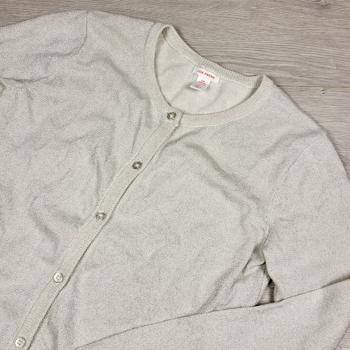 Joe cardigan sweater with sparkles. Size 14