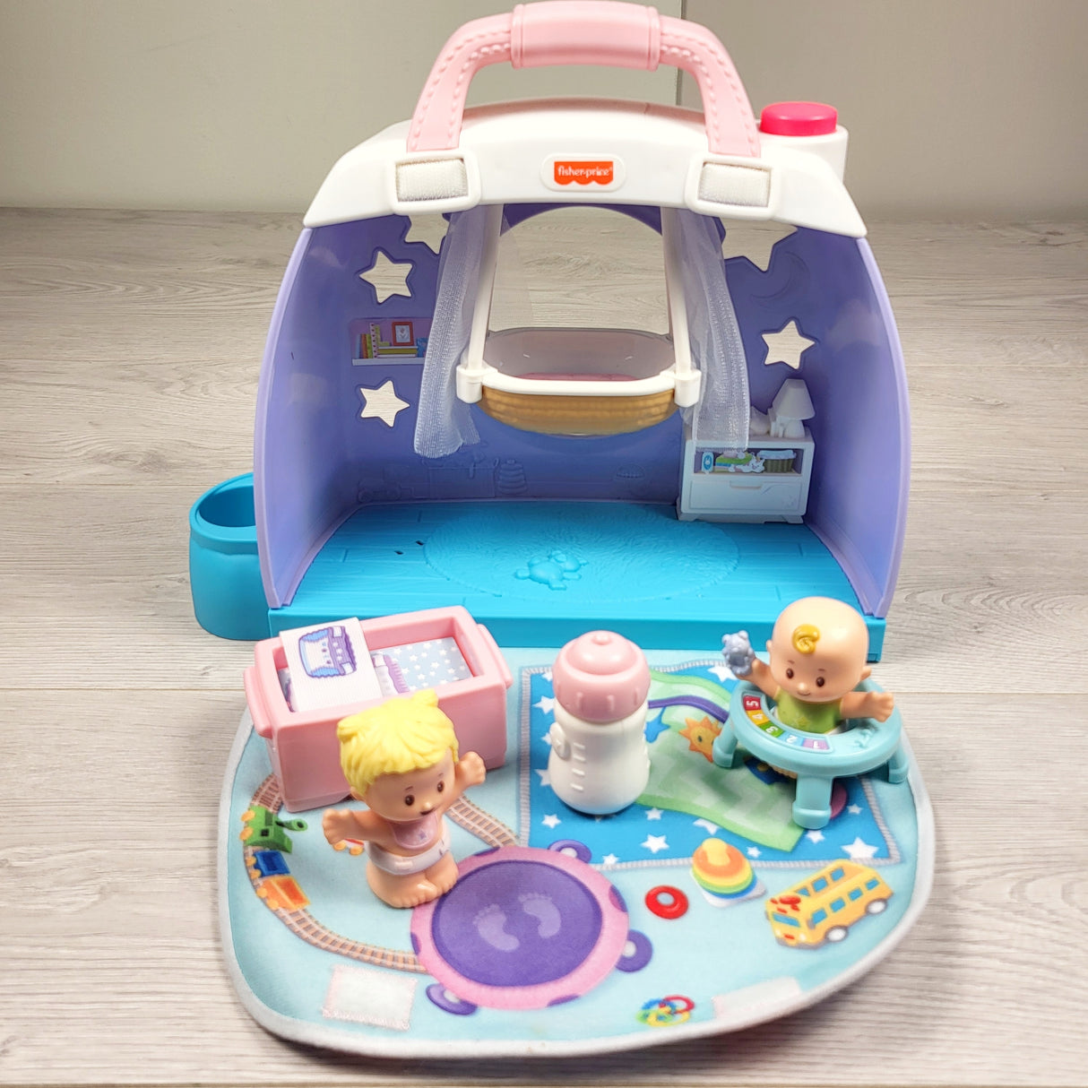 Fisher-Price Little People Cuddle & Play Nursery playset (sorry, no shipping)