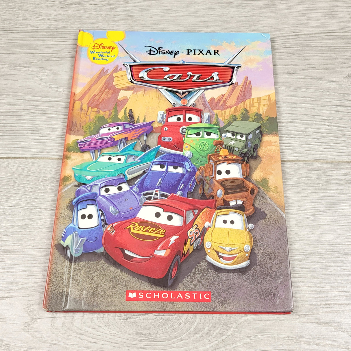 Disney Pixar hardcover Cars book