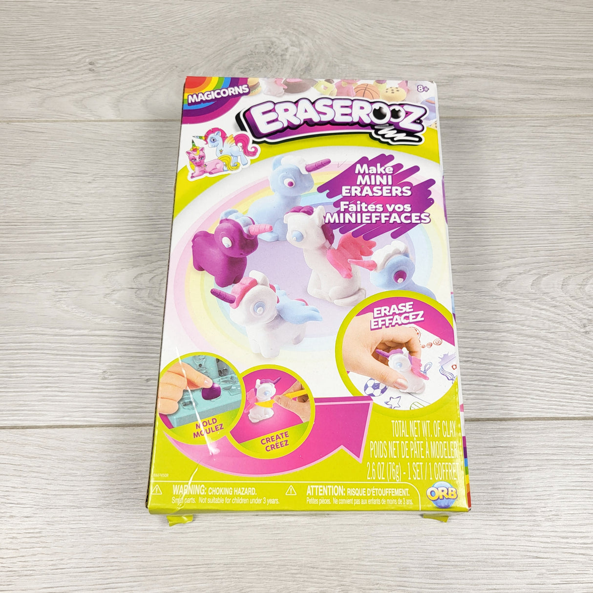 NEW - Orb Eraserooz Magicorns Eraser Making Kit