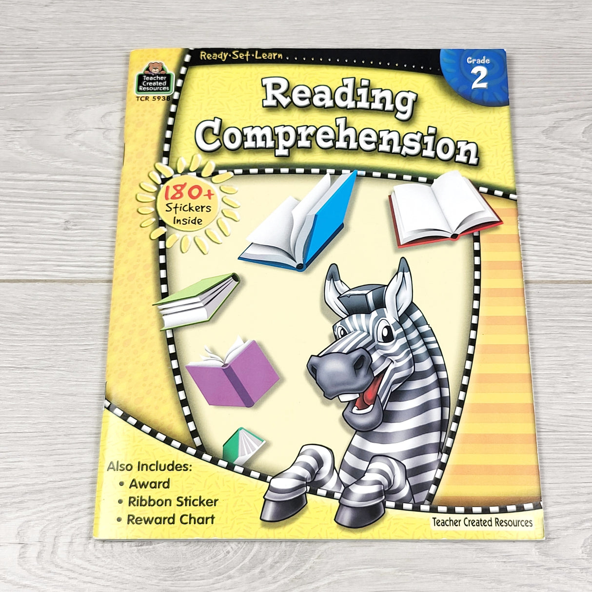 NEW - Ready, Set, Learn: Grade 2 Reading Comprehension workbook