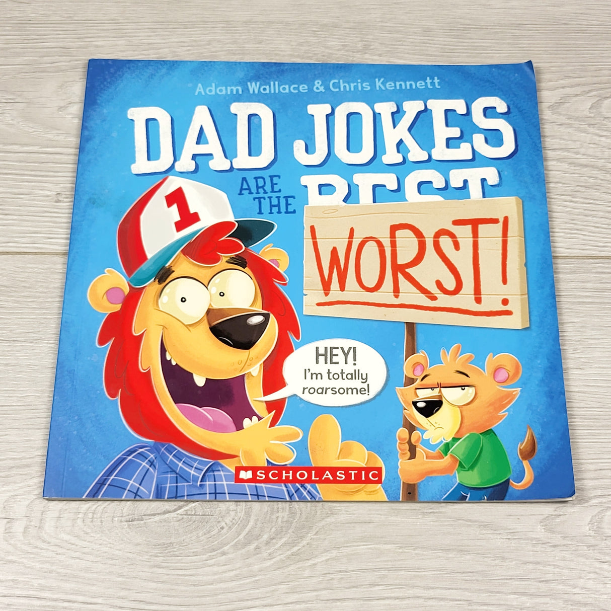 Dad Jokes Are the Worst. Soft cover book