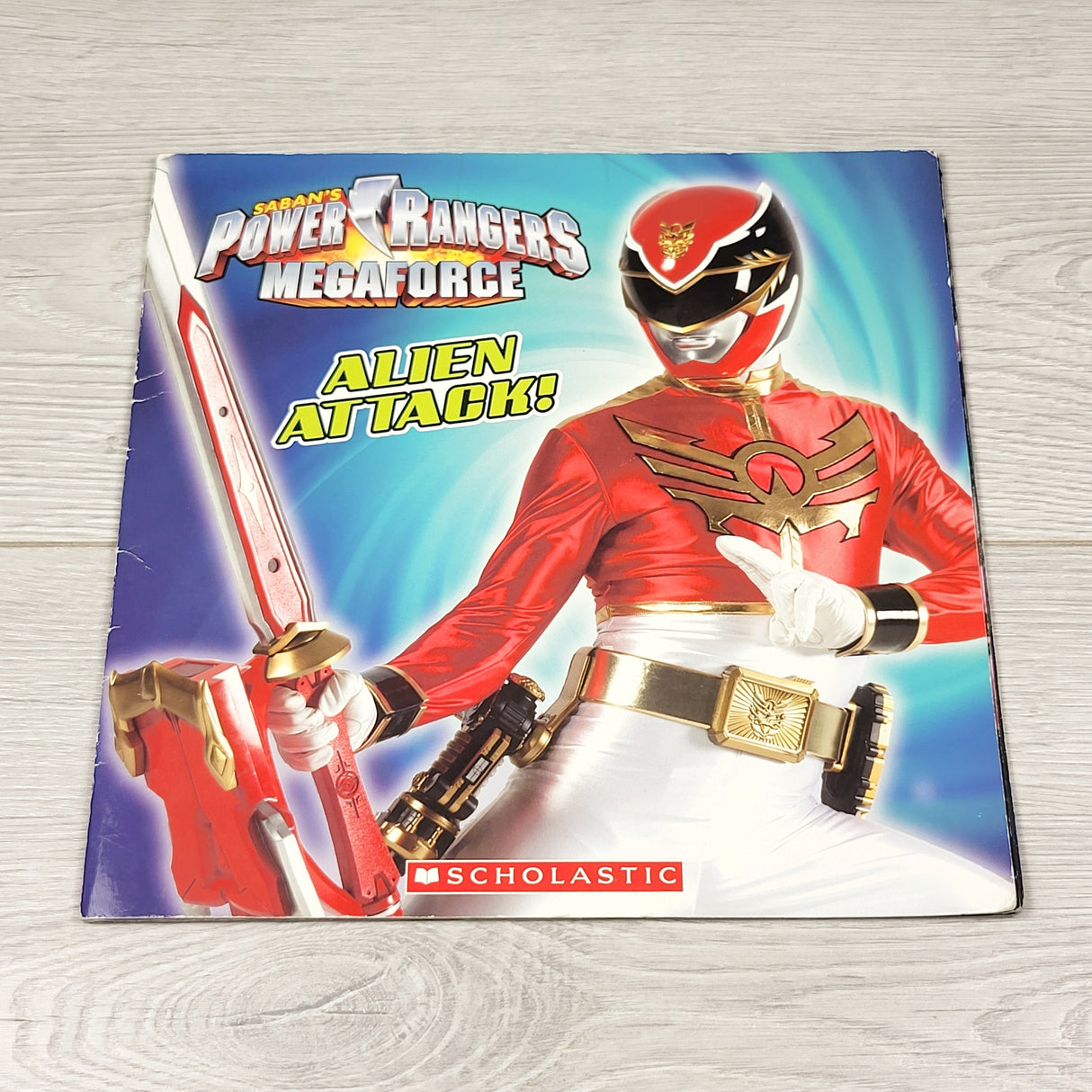 Power Rangers Megaforce: Alien Attack!  Soft cover book