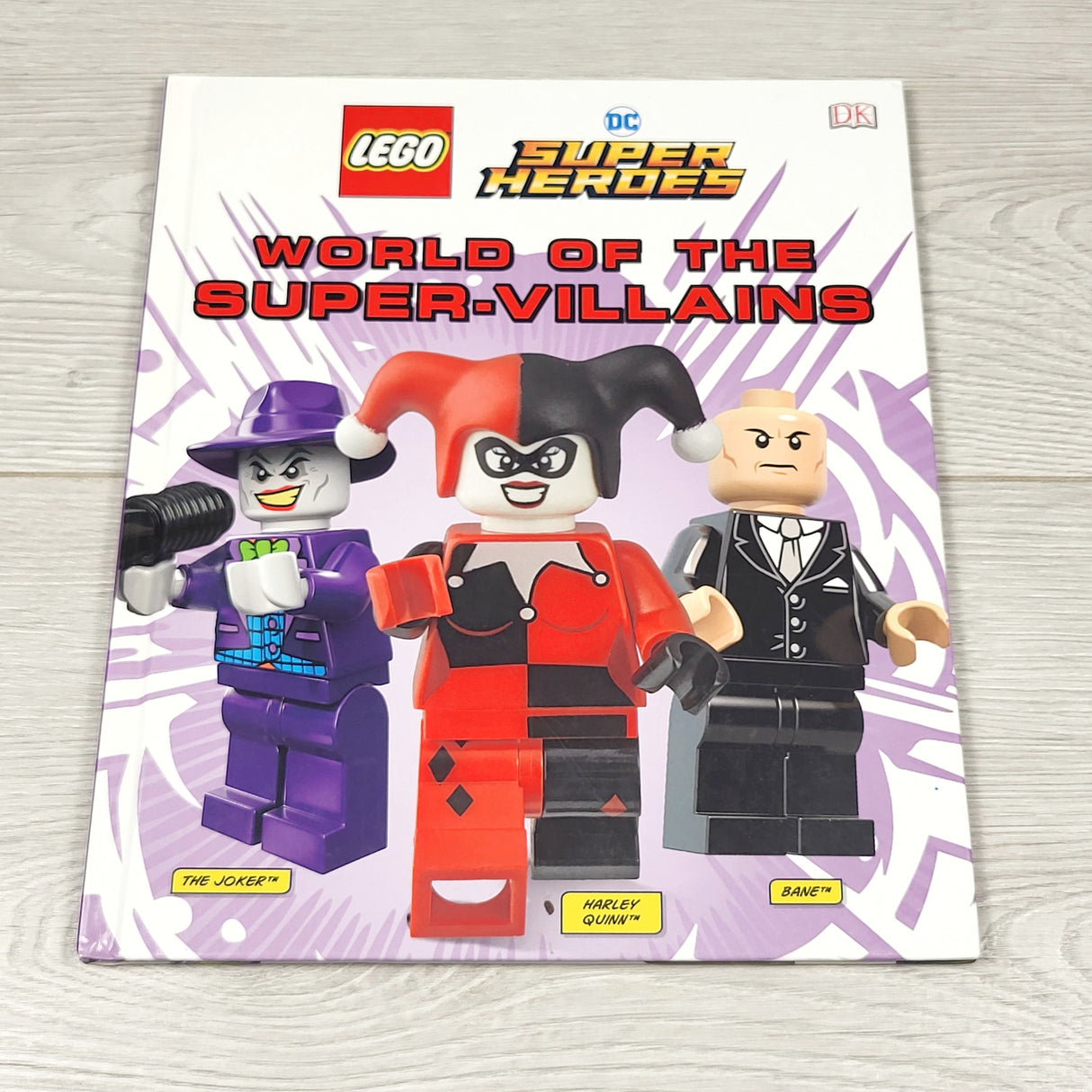 LEGO DC Super Heroes: World of the Super-Villains. Hardcover book