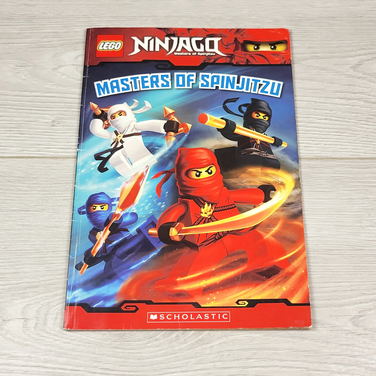 LEGO Ninjago: Masters of Spinjitzu. Soft cover early reader book