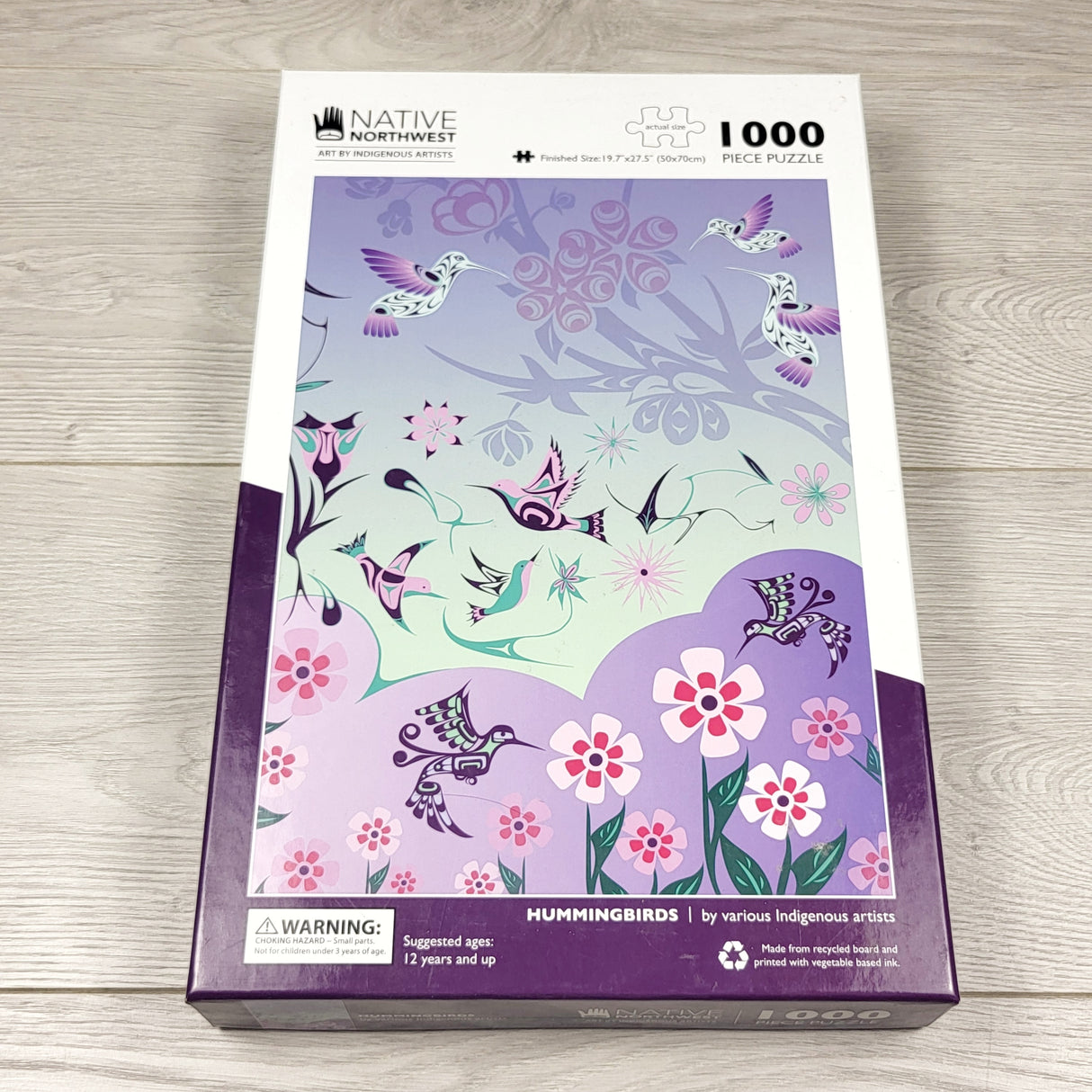 Native Northwest 1000pc Hummingbirds puzzle