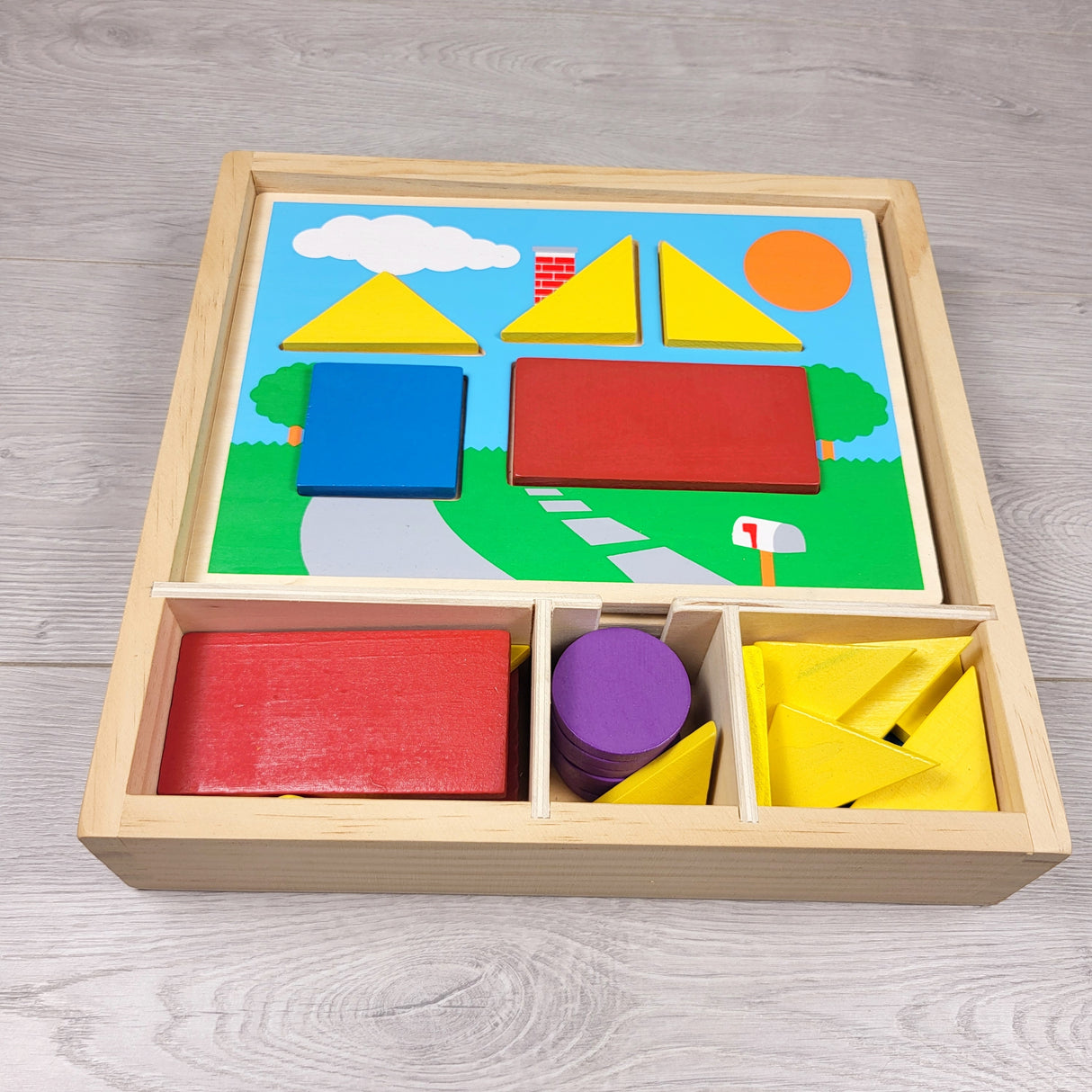Melissa & Doug Beginner Wooden Pattern Blocks (sorry, no shipping)