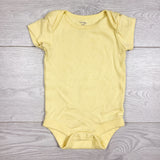 George yellow eyelet bodysuit. Size 0-3 months