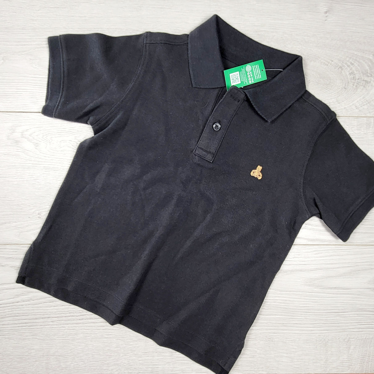 NEW - Gap black polo shirt. Size 4T