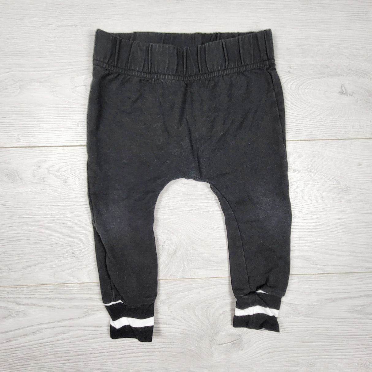 Whistle and Flute black bamboo blend pants. Size 12-18 months